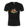 Summer New Fashionable And Interesting Rubik'S Printed Men'S Short-Sleeved T-Shirt Harajuku Street Casual Unisex Sports Top