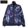 LAD MUSICIAN 2123-607 23Stainless Steel Blue X Purple FLOWER TRACK JACKET Jacket 44 Blue X purpleUsed