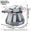 MOOXI Space Wars Movie Throne Military Conference Room Scenario Model Building Block DIY Diorama Bricks For Kids Montessori Toys