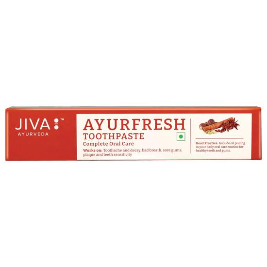 Jiva Ayufresh Toothpaste 100 Gm Teeth Cleansing Toothache