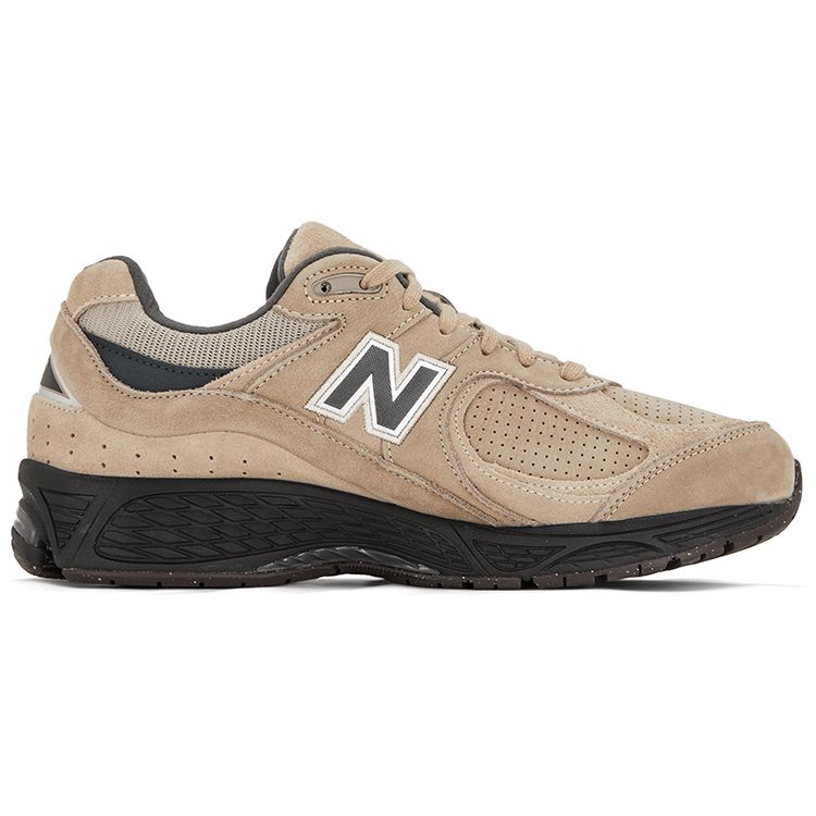 New Balance 2002R Driftwood Black Unisex Sneakers Tan M2002REG
