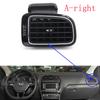 HUIYAN Matte Black Left Right Central Dashboard A/C Air Outlet Vent For VW Polo 2014 2015 2016 6RD 819 704 6RD 819 703