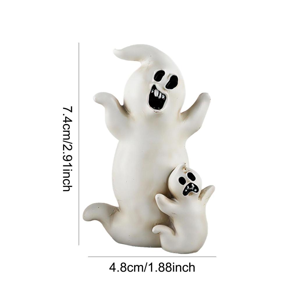 Halloween Resin Statue Ornament Cute Lightweight Party Accessory Multipurpose Collectible Halloween Craft Decorative Sculpture