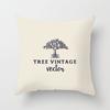 Ins Homewares Dusk Trees Sofa Car Pillow Cover Office Cushion Cover
