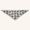 Hollow Out Triangle Lace Scarf Embroidery Solid Color Hair Scarf Headband Thin Vintage Lace Handkerchiefs Bridal Headwear