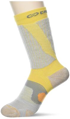 CROSSPRO Trekking Socks CORDURA Combat Wool Arch Support Taping Structure Deodorizing Sole Cushion for Mountain Climbing Outdoor Hiking [Okamoto]