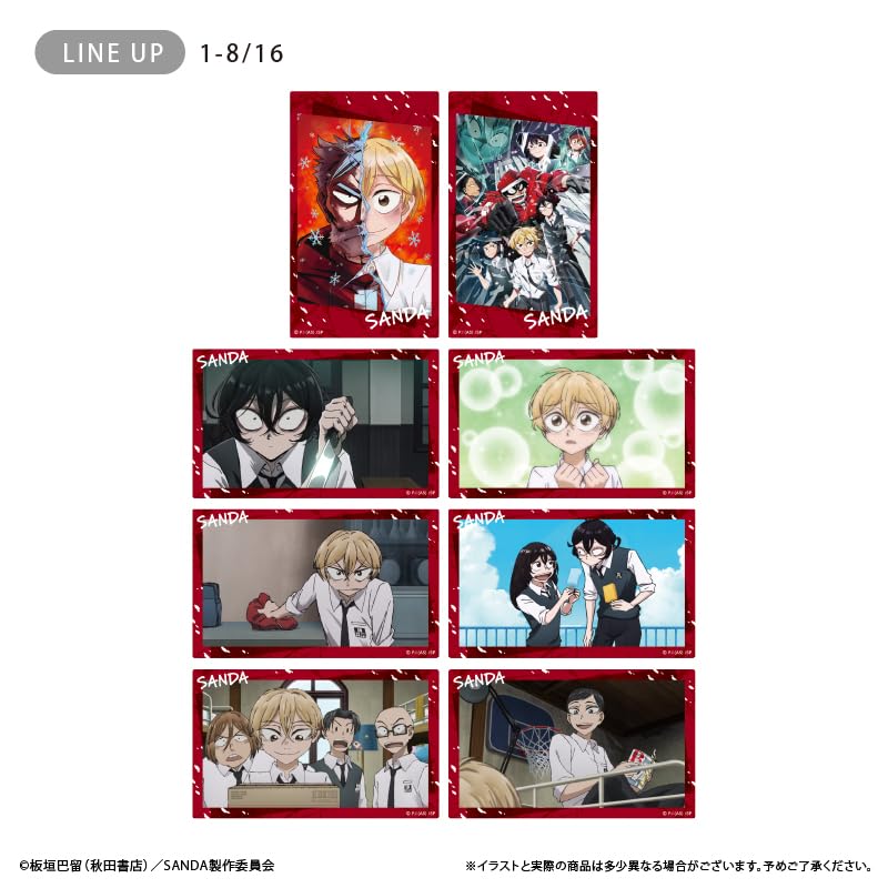 TV Anime Clear Card Collection Box "SANDA" 8-Piece