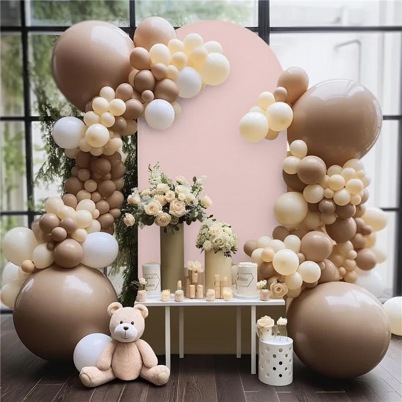 Material Cover For Balloon Arch Frame Metal Stand For Photos 1X2M Pink