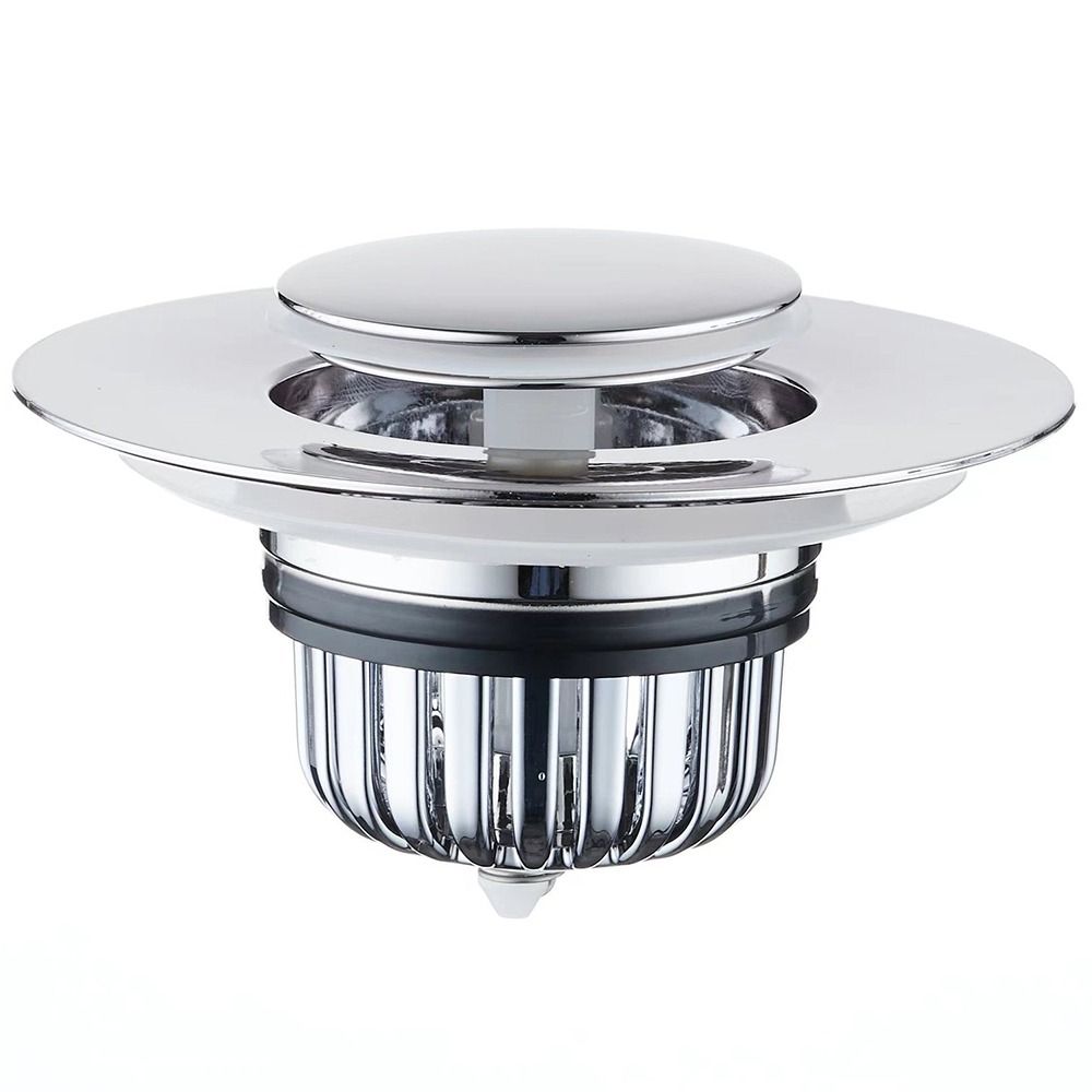 Push-Type Sink Drain Plug Bounce Core Filter Screen Universal Bathroom Sink Stopper  Kitchen