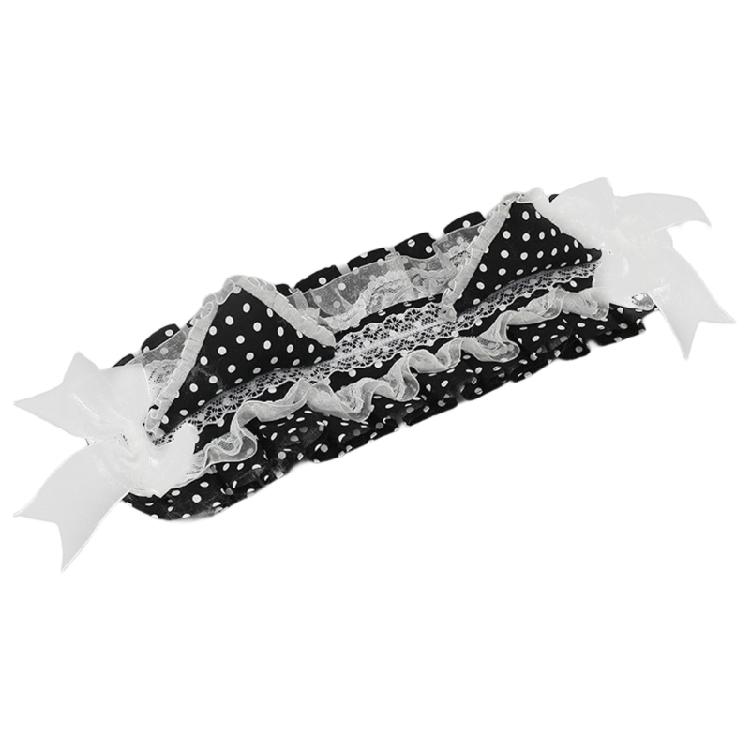 

Adjustable Maid Headbands Stretchy Comfortable Band Perfect For Halloween Roleplay Parties Daily Use чорний