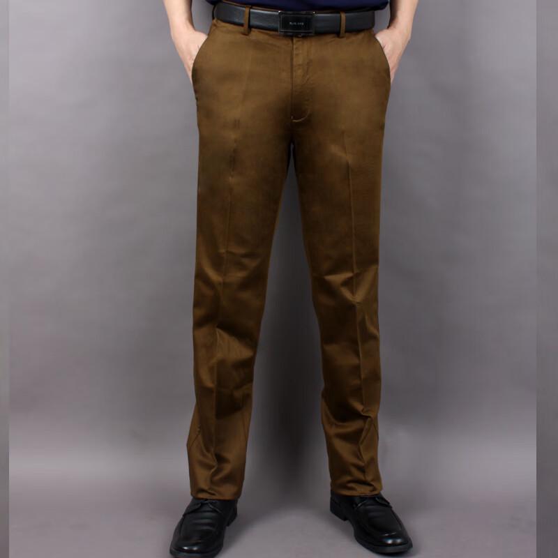 

Men s Straight-Leg Business Casual Pants 39