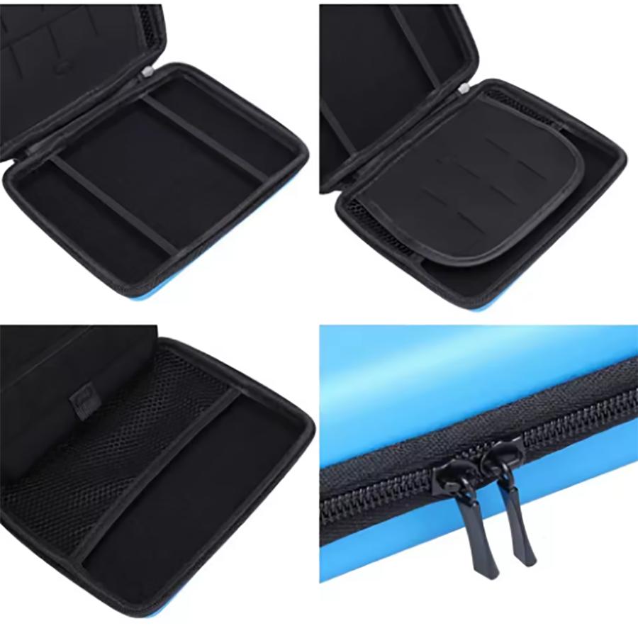 Hard EVA Storage Zip Case Protective Holder for Nintendo 2DS Game Card Shell Cover Bag High Quality Game Card Shell Storage Box
