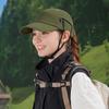 Breathable Summer Drawstring Baseball Cap Anti-splash Water Thin Windproof Peaked Cap Adjustable Sunshade