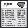 2pcs Car Rearview Mirror Light For Benz A C E S W246 W176 W212 SC/W204 W221 W219 W209 C117 X156 Laser Ghost Projection LED Lamp