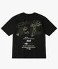 Hilukaakaibeu Kinetic Multi Camo Logo Back Print Short Sleeve T-Shirt