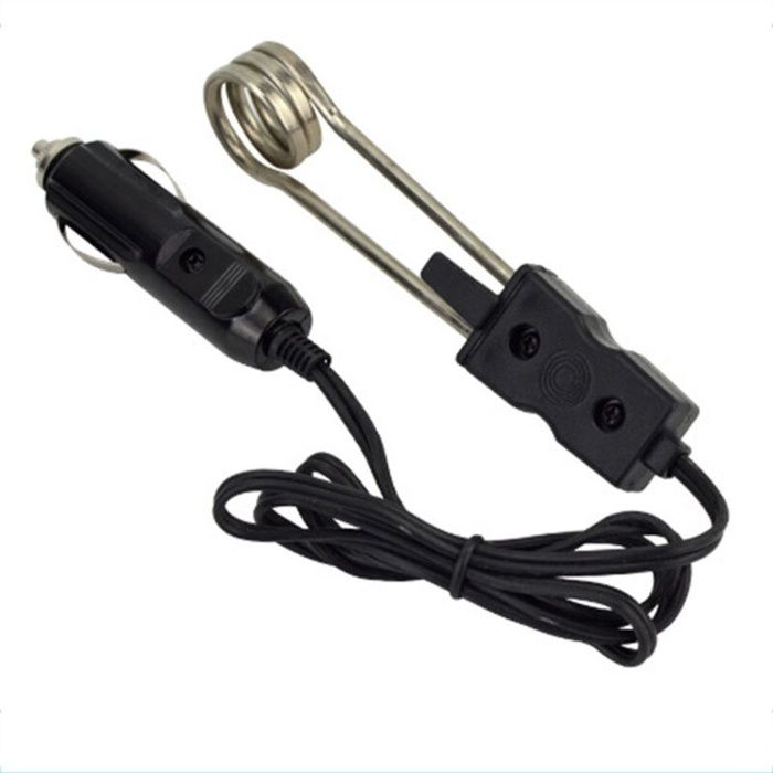 Chauffe-eau de voiture - AIMOONSA - Tige d'ébullition - 12V/24V - 120-140W - Portable