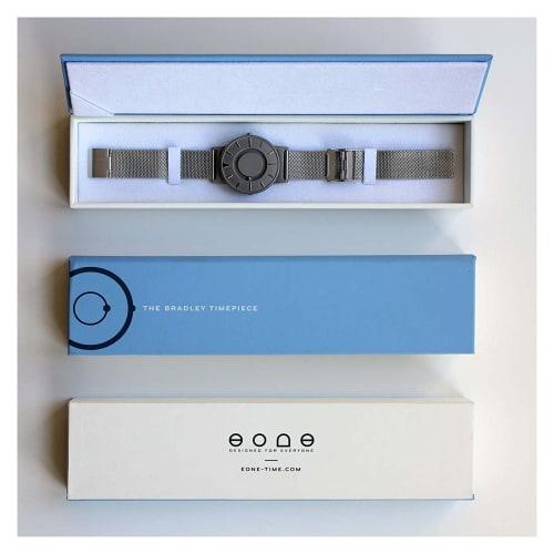 Eone Bradley Classic Titanium Watch with Italian Leather, Brown