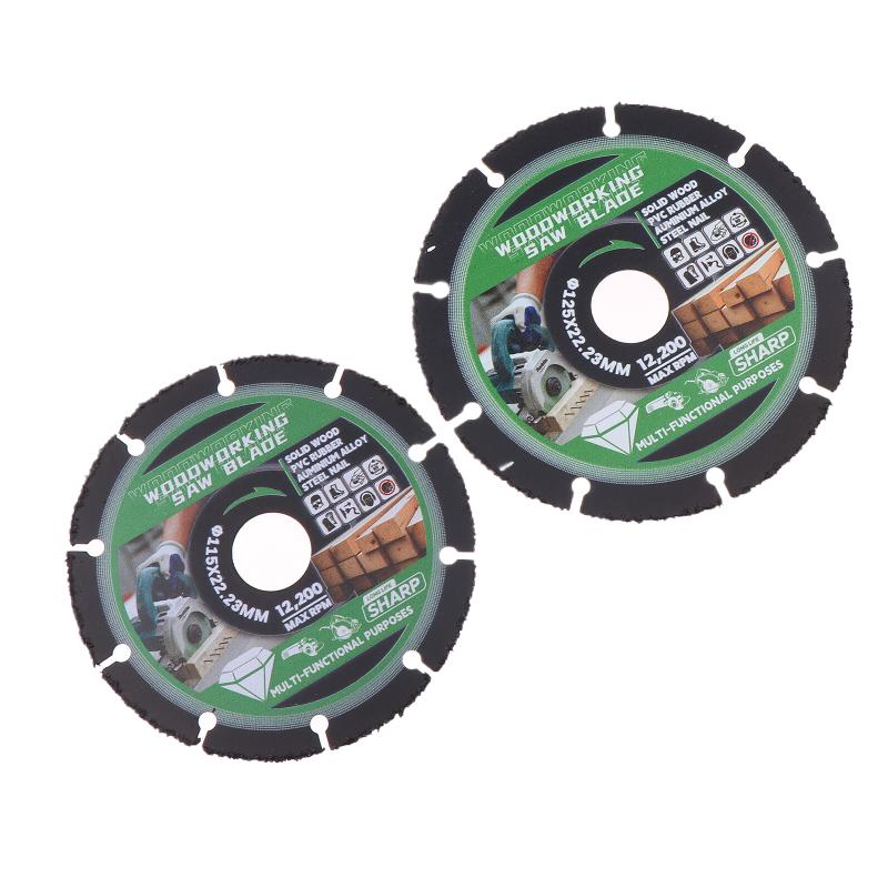 115 mm/125 mm Sagblad Multiverktøy Trekutter Vinkelsliper For Tre Karbid Sagblader