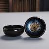 Kiln Change Tea Cup Ceramic Cups and Lanterns Kung Fu Small Tea Cups Master Cup Single Cup Jianjian Tea Set Tea Bowl Tea Cups Bucket Hats Cups