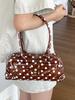 Modern City Pvc Shoulder Bag With Zipper Closure For Daily Use