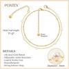 14K Gold Plated Bracelets for Women Waterproof, Non Tarnish Trendy Dainty Minimalist Stackable Jewelry Sets, Herringbone Cuban Paperclip Rope Bead