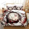 Summer Time Rendering Ushio Bedding Set Cartoon Anime Set Adult Kid Bedroom Duvet Cover Sets 3D Print Anime Home Textileextile7