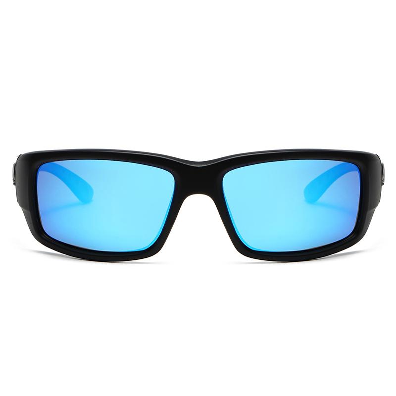 Men’s Colorful Sports Sunglasses, Windproof UV Protection Cycling Glasses for Driving, Outdoor Running Fishing Shades