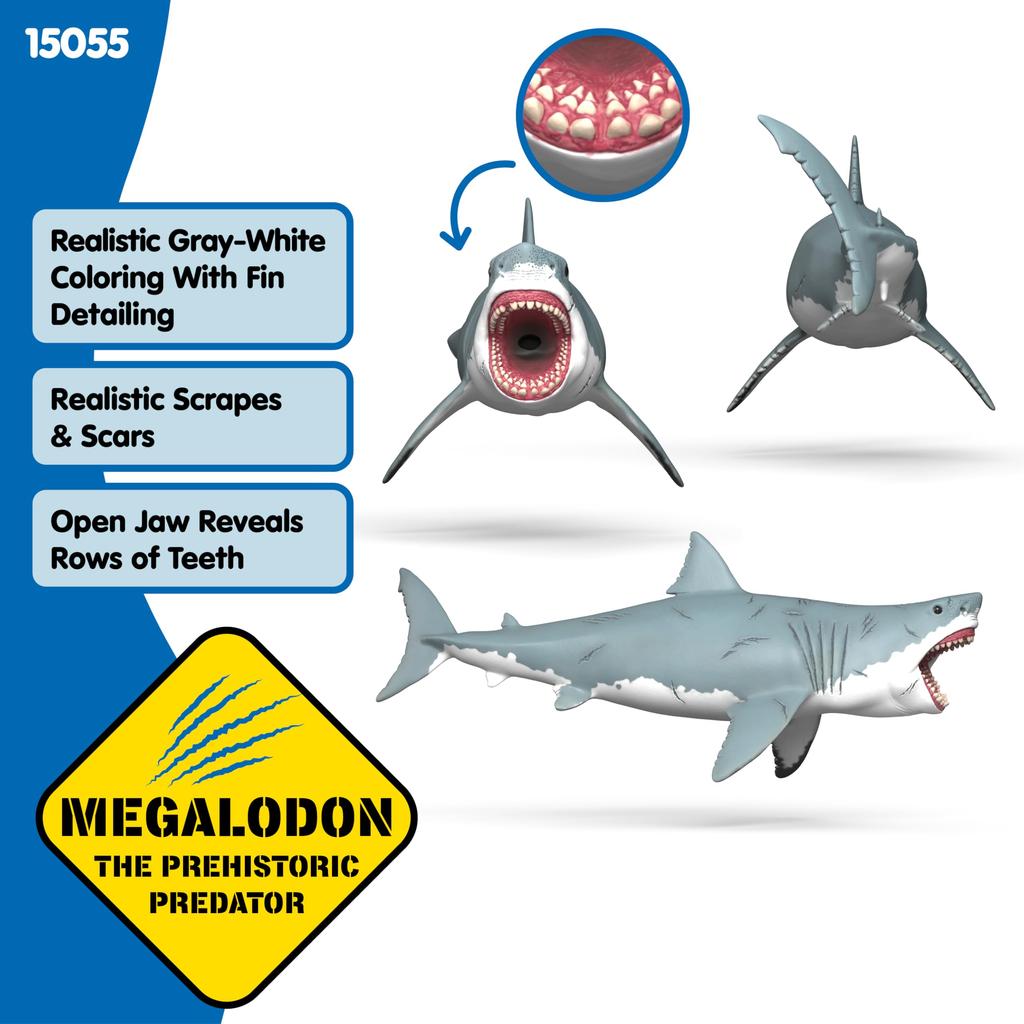 Schleich Dinosaura Megalodon 15055