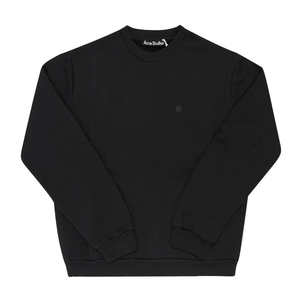 

Acne Studio Ci0187 Black 900 Face Logo Patch Public Sweatshirt CI0187 BLACK (L)