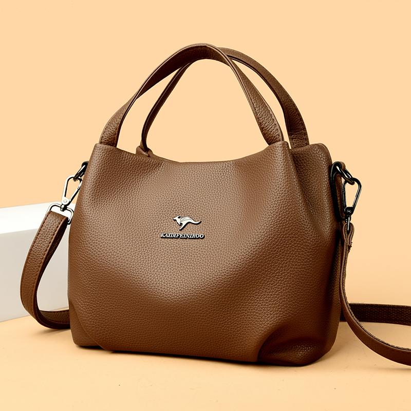 Genuine Brand Tote Bag Leather Luxury Handbag Women Bags Designer Handbags High Quality Ladies Crossbody Hand Bag for Women New