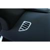 For Range Rover Evoque - Matte Silver Console L&R Air Outlet Vent Trim