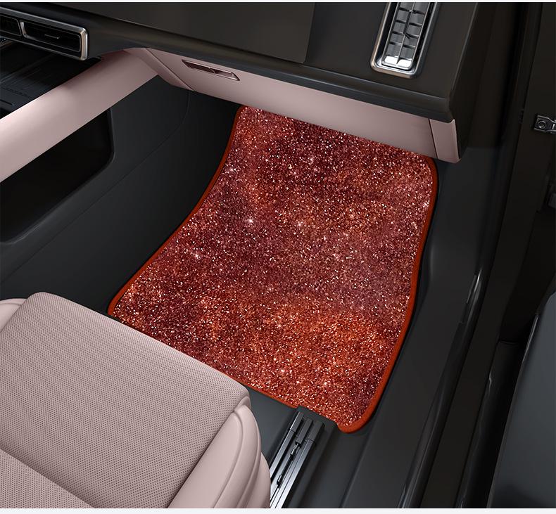 Ideal i6/i8 Starry Sky Carpet Floor Mats - Enhanced Velvet Car Accessories