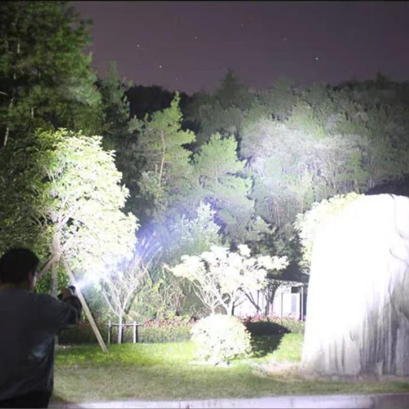 Portable Mini Ultra Bright Flashlight 18500 Rechargeable Torch with Magnet Powerful Waterproof Emergency Camping LED Flashlights