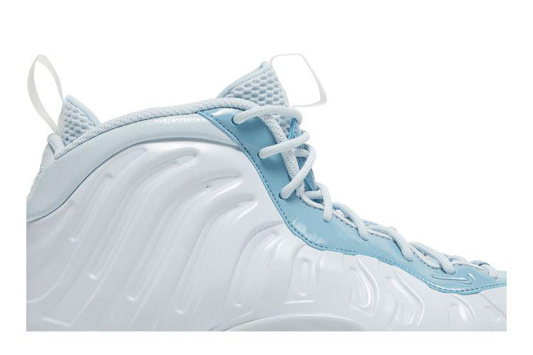 Nike Little Posite One White Aura Worn Blue (GS) Sneakers