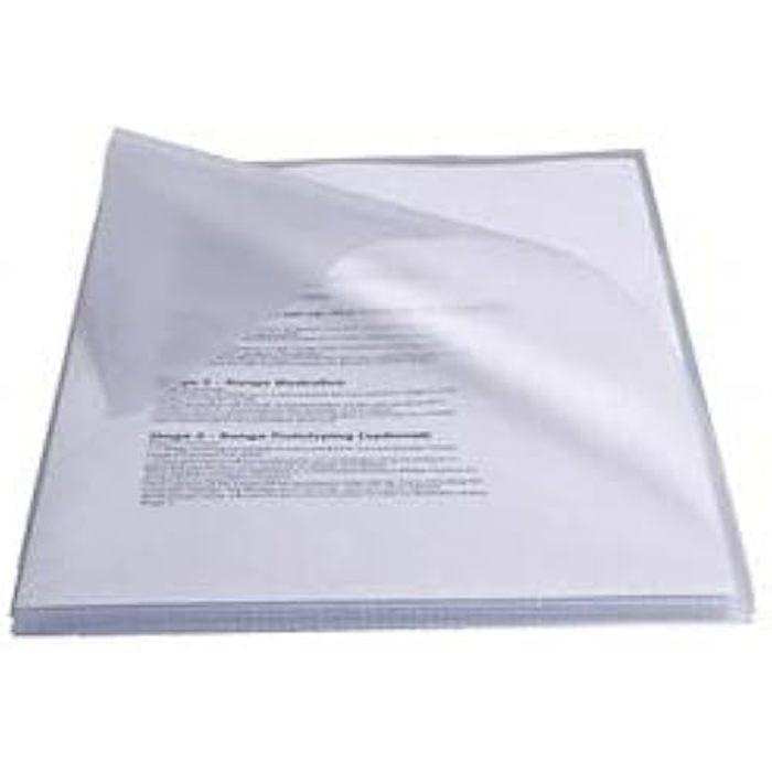 Dossiers uñero pvc - esselte - transparent - 250 micras - din a4 - résistant et durable