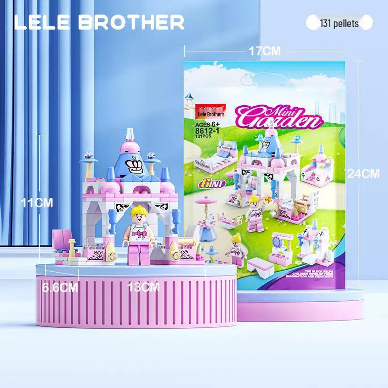 Compatible Lego Small Building Blocks: Educational Military Tank & Castle Set for Boys and Girls