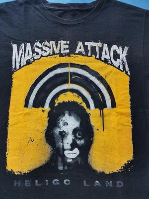 Massive Attack Tour Heligoland Adult Shirt Men Women Cotton Tee UB054