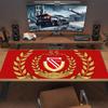 FC Energie Cottbus Large Size Mouse Pad Large Gaming Table Cushion Non-slip Laptop Tablet Big Mousepad XXL Mat Mini PC Playmat With Lock Edge