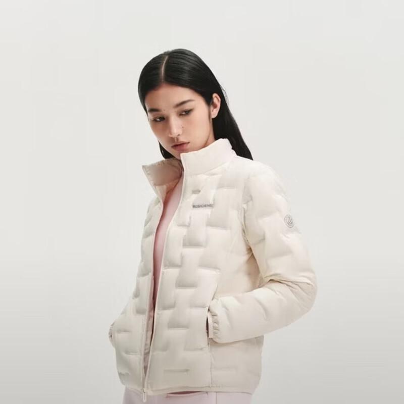 Bosideng Women's Lightweight Goose Down Stand Collar Short Jacket