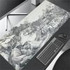 Yin Yang Gaming-Mauspad Fisch Büro Schwarz und Weiß Computer-Mauspad Teppich für Maus Schreibtischunterlage Gaming-Laptop Gamer Spielmatte