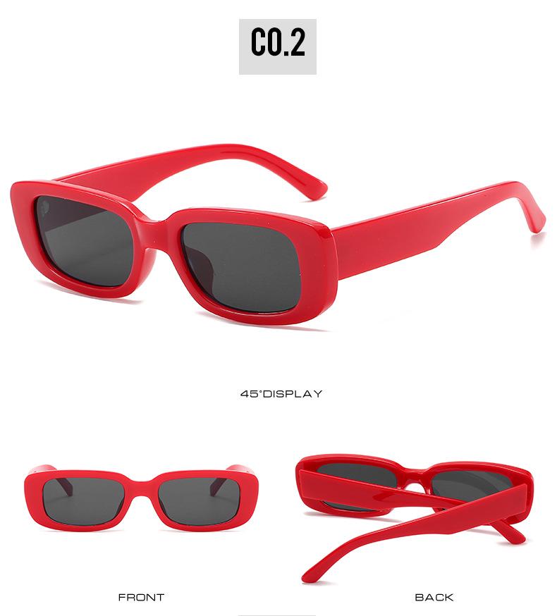 2020 Trendy European & American Square Frame Sunglasses for Women - Fashion Personality Style 95004