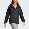 Adidas Multi 2L Rain.Rdy Performance Jacket with Hood Women Outerwear Black IV9835