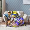 Splatoon Shoot Video Game Blanket Lightweight Warm Throw Blankets for Living Room 50x60 Inches Multiple Sizes Bedding Throws