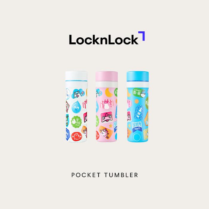 LocknLock x JINRO Daily Pocket Tumbler 150ml Korean Limited Edition Mini Vacuum Bottle 2 Colors