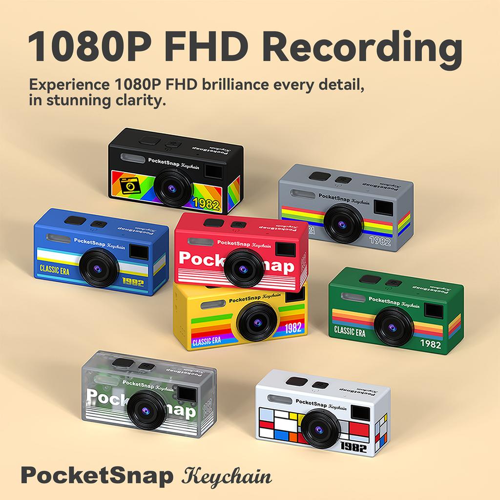 1080P Small Camcorder Video Recorder Support Memory Card(No TF Card) Portable Pocket Digital Camera for Birthday Gifts