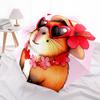 1pc Hamster SunglassesAutomatic Open/close Folding Umbrella, Compact Portable Travel Umbrella, Perfect Birthday/Holiday, Cute Umbrella Y021