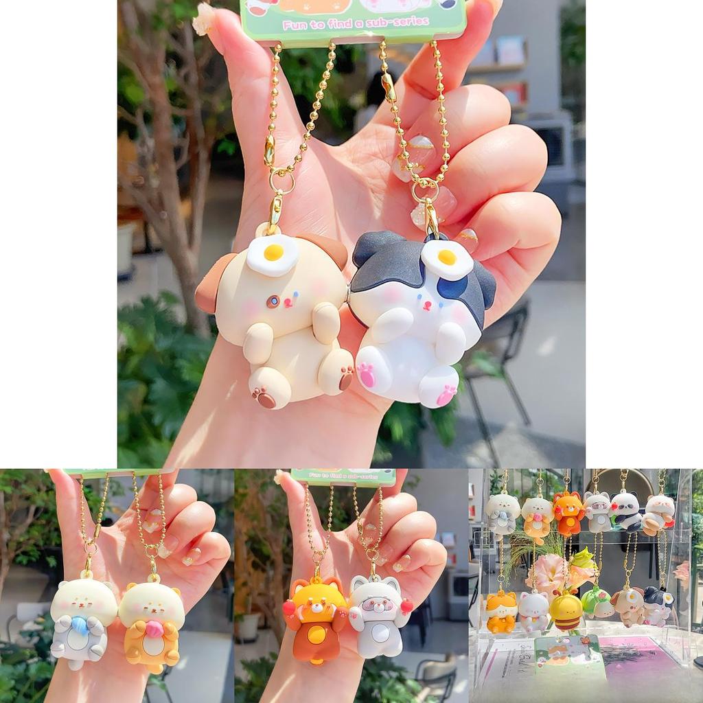 Jinnew Cartoon Tier Magnetischer Schlüsselanhänger Set Mit Harzmaterial Für Geschenk Und Sammlung