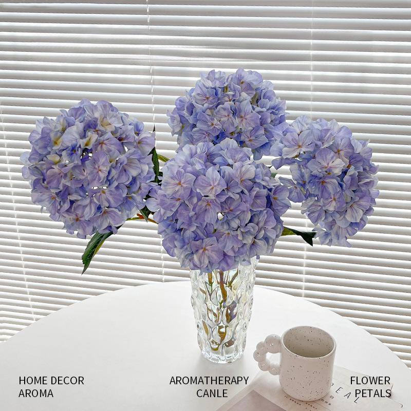 3D Printed Lisa Hydrangea Artificial Flowers, 144 Pieces for Floral Arrangements, Weddings, DIY Decorations, or Simulation Displays.
