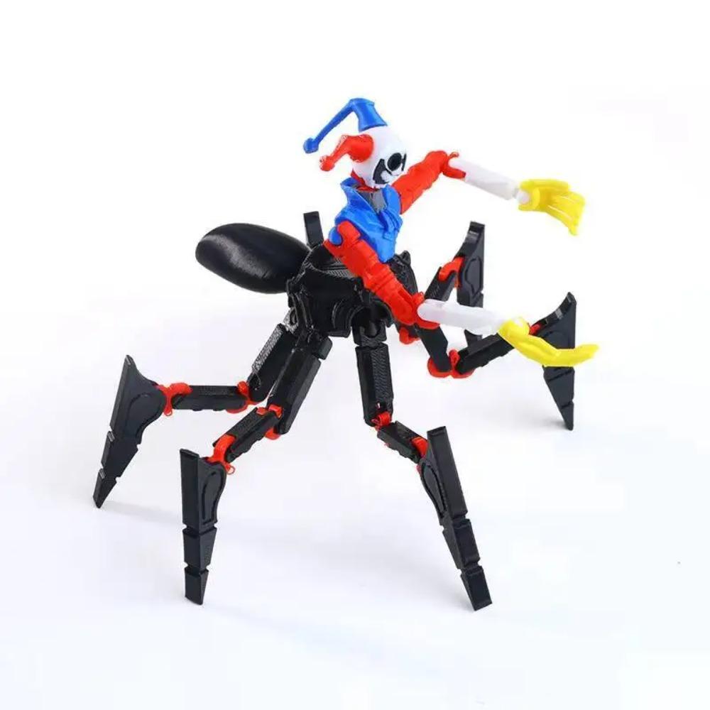 Figura de Acción Linda Estilo Juego Impresa en 3D Decoración de Escritorio Juguete Fidget Alivio del Estrés Regalo para Niños