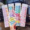 2021 Cute 10 Pcs/set Cartoon Hair Clips for Baby Girl Hairclip Flower Fruit Hair Pins Kids Hair Accessories Gift